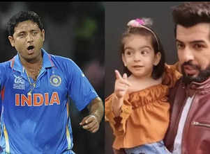 Cricketer Piyush considers Mahhi's daughter Tara a lucky charm