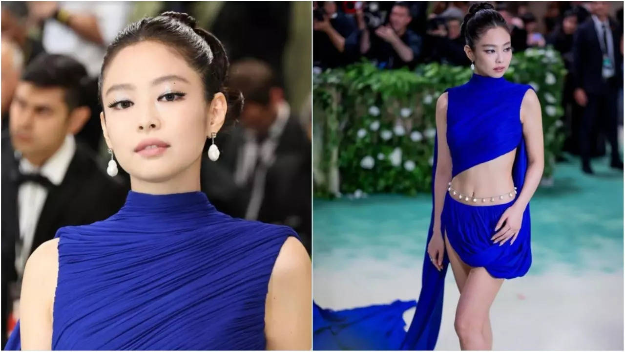 BLACKPINK Jennie s Met Gala dress took nearly 200 hours to create K pop Movie News Times of India