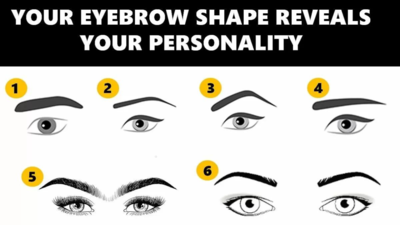 Personality test: This is what the shape of your eyebrows reveals about your personality