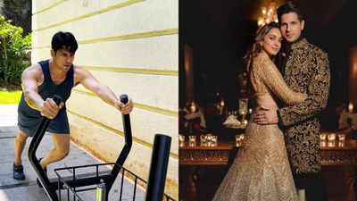 Sidharth Malhotra stuns fans with muscular workout pic; wife Kiara Advani reacts