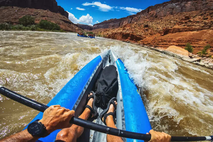 Kayaking in the Grand Canyon, USA