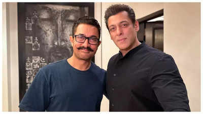 Did you know Salman Khan had painted a portrait of Aamir Khan in his 'Ghajini' avatar?