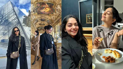 Ahaana Krishna gives a glimpse of her Paris vacation