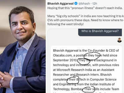 “Exactly why we need..”: Ola's Bhavish Aggarwal after LinkedIn removes this post