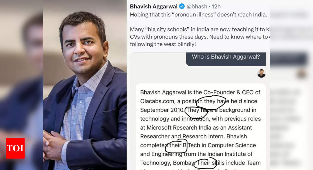 “Exactly why we need..”: Ola's Bhavish after LinkedIn removes this post
