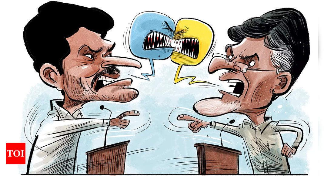 Blood feud in yellow & blue | India News - Times of India