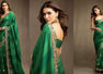 Kriti's sari is perfect for your friend's Mehendi