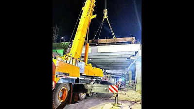 264 Double T-girders erected in Baradevi-Naubasta section
