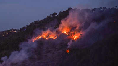 Uttarakhand rain eases wildfires; flash floods damage roads, houses