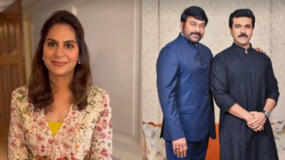 Video! Daughter-in-law Upasana Konidela asks playful question to Padma Vibhushan awardee Chiranjeevi: What's common between me and Klin Kaara?