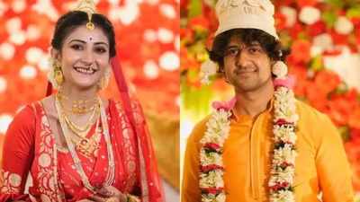 Kaushambi Chakraborty weds Adrit Roy; ‘Mithai’ family joins the grand occasion
