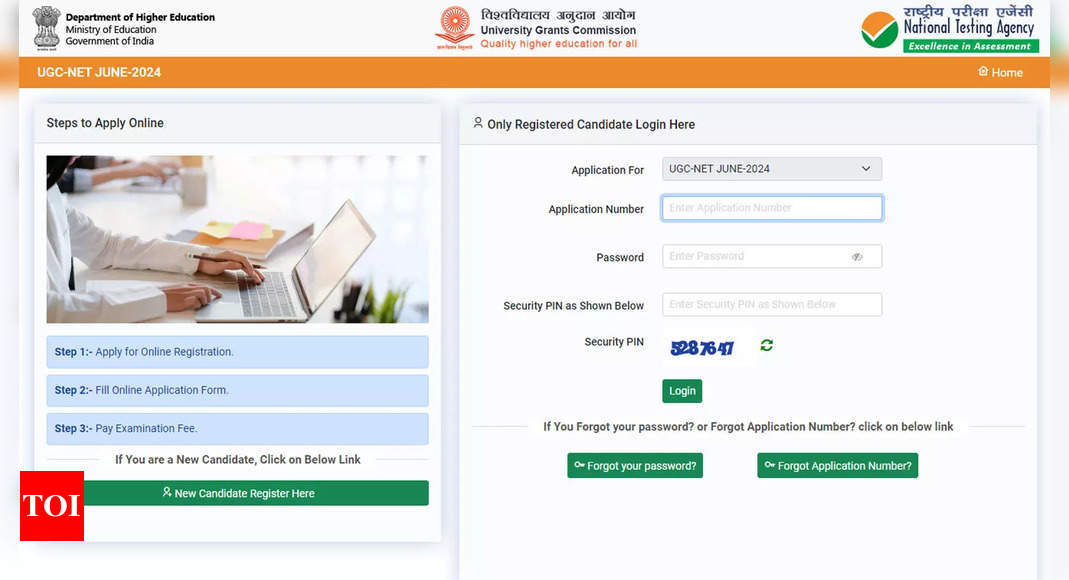 NTA UGC NET June 2024 registration closes today; Check direct link here