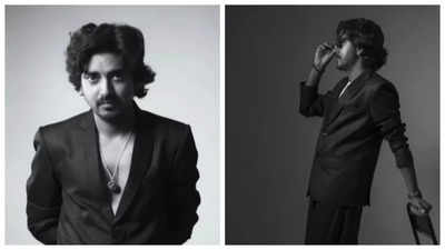 Mayur Chauhan exudes elegance in black; watch video
