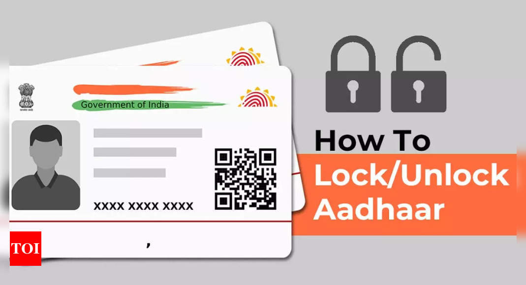 You can lock and unlock your UID for protection against fraud – here’s how | India Business News – Times of India