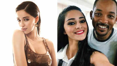 Ananya Panday reveals she stared at Will Smith like a 'stalker' on ...