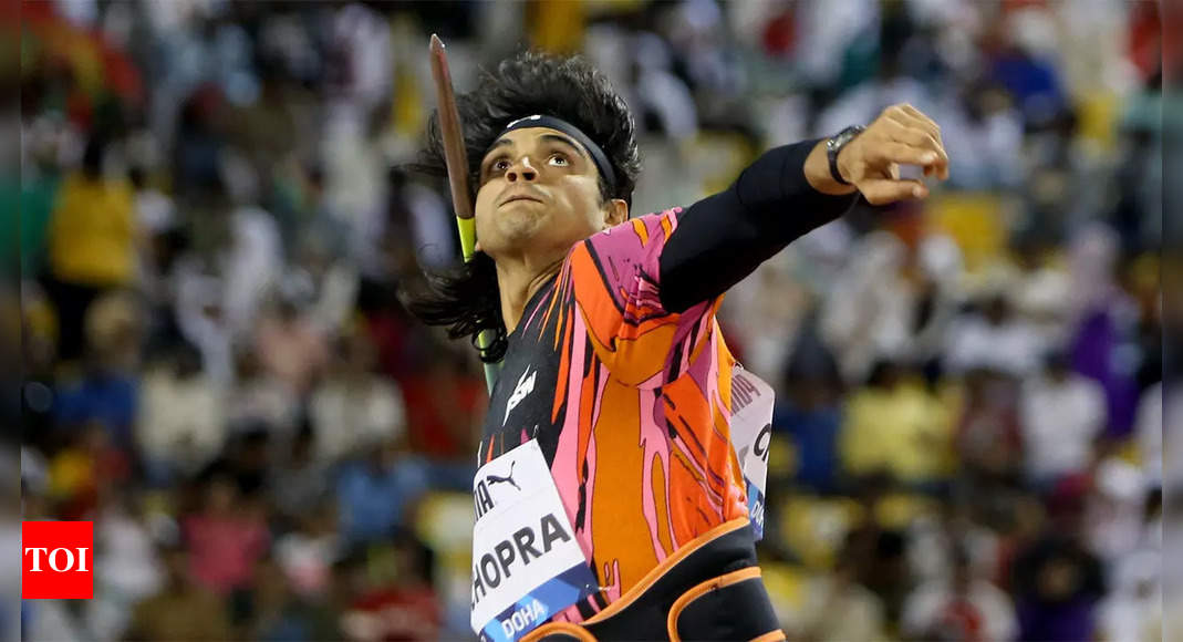 Doha Diamond League: Star javelin thrower Neeraj Chopra finishes second with best attempt of 88.36m | More sports News – Times of India