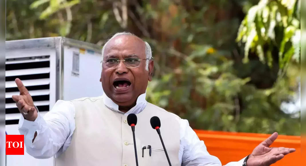 Kharge could create anarchic situation, claims baseless, says EC; Cong hits back