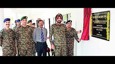 Army unveils 2D future-ready precast building in Gwalior