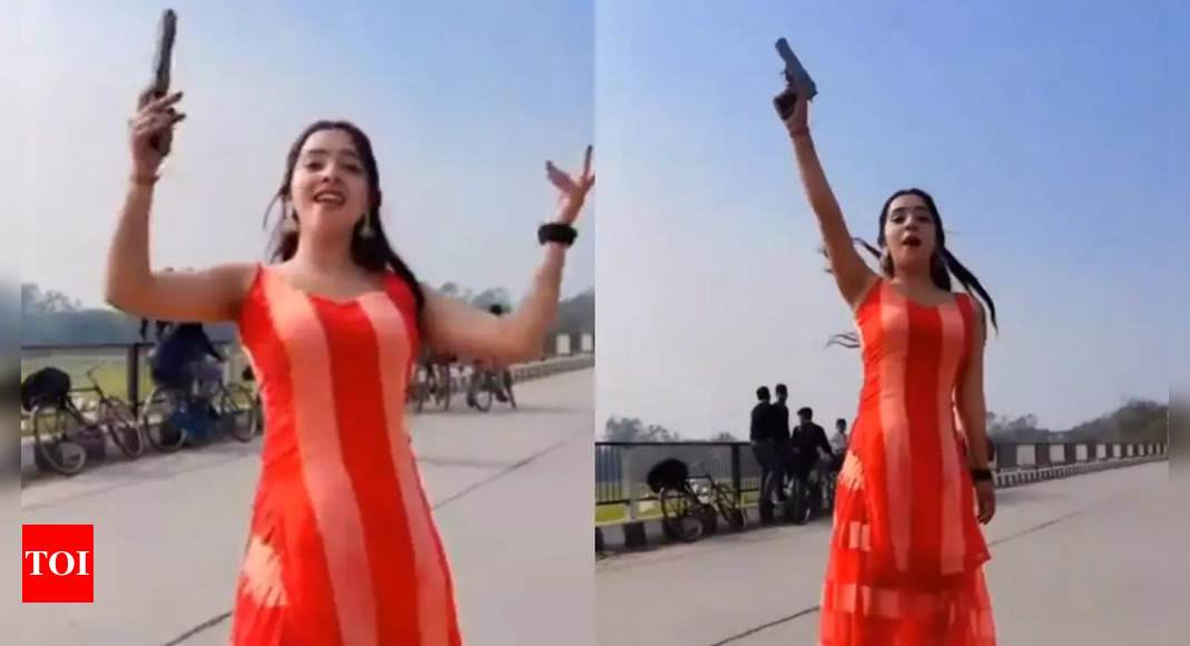 Influencer dances with gun on Lucknow highway; police reacts