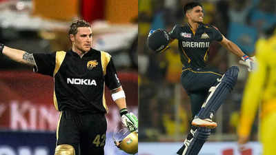 From Brendon McCullum to Shubman Gill: A century of centuries in IPL