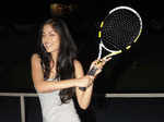 Celebs attend Tennis court launch