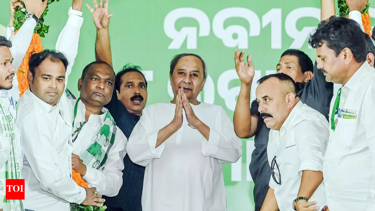 Naveen guarantee to make Odisha No 1 state: BJD | Bhubaneswar News - Times  of India