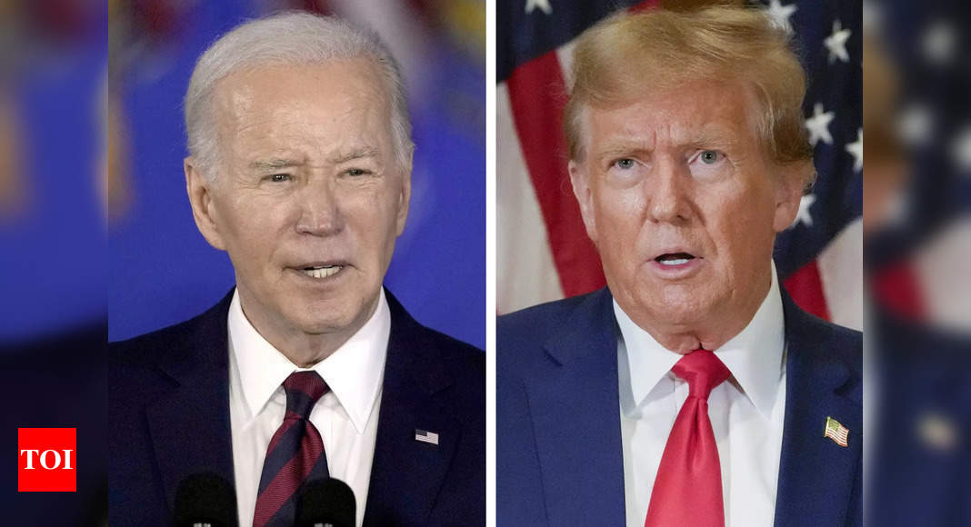 Joe Biden wants to remind 2024 voters of a record and an agenda. Often it’s Donald Trump’s – Times of India