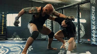 Dwayne Johnson's dedication to role preparation; says, 'Training hard for ‘The Smashing Machine’