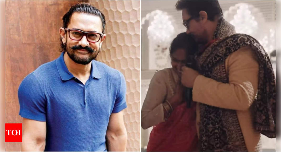 Aamir Khan captured Ira’s mother-in-law, Pritam, in an emotional wedding video. | Hindi Movie News – Times of India