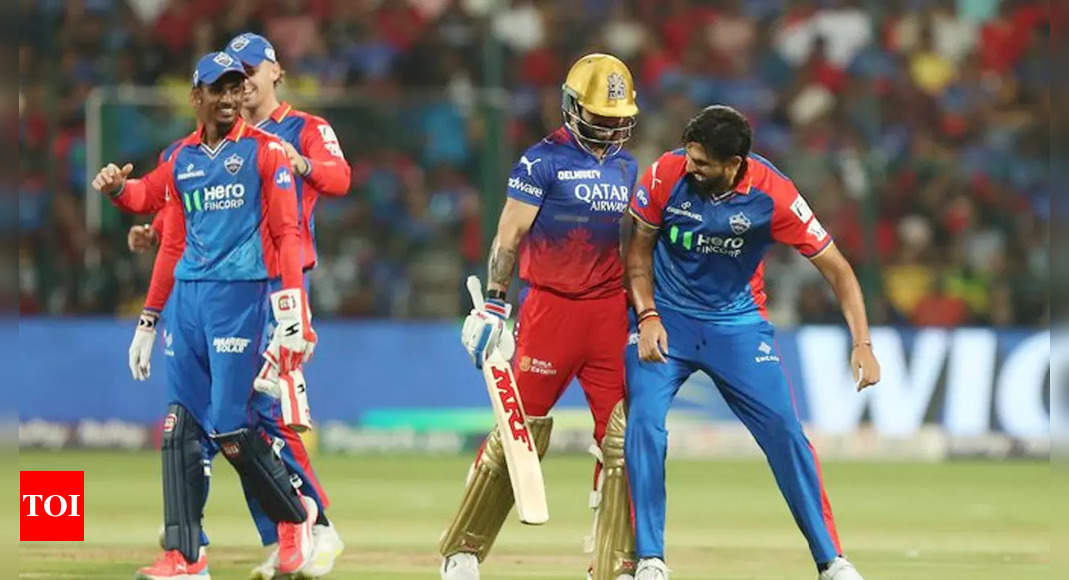 Watch: Ishant gives Kohli a jovial tug after dismissing him