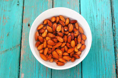 What happens to your skin when you consume soaked almonds regularly