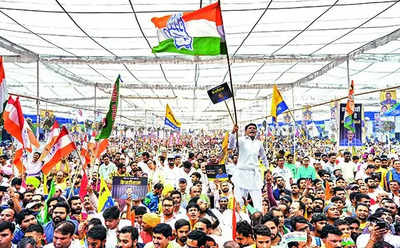INDIA bloc allies back Kejriwal guarantees, Congress keeps mum