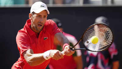 'Concerned' Novak Djokovic to undergo scans as shock Rome exit follows bottle drama