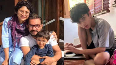 Aamir Khan's son Azad made Mother's Day more memorable for mother and ...