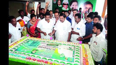 Annamalai, Vijay, party cadre wish Palaniswami