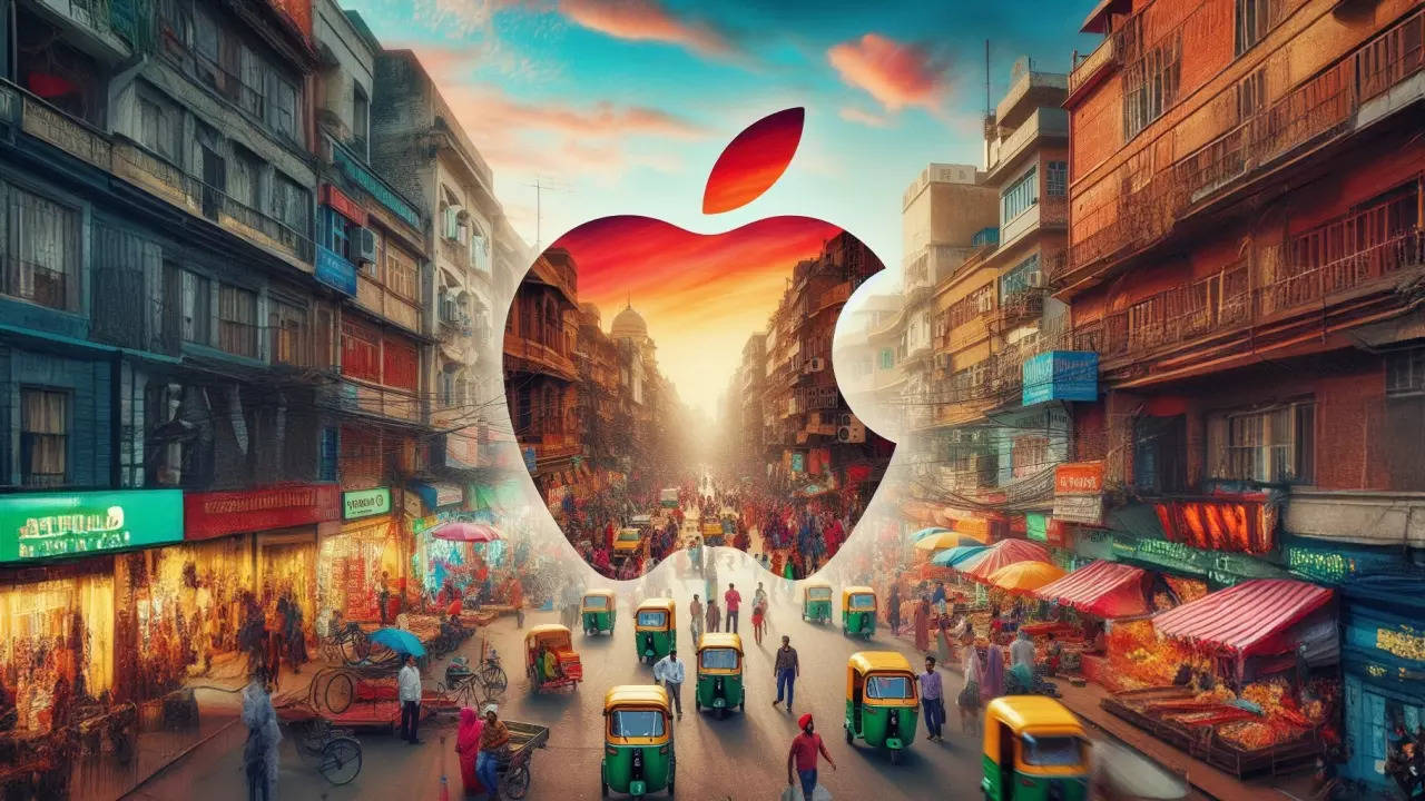 Apple Iphone exports from India practically double in April to .1 billion could properly hit Rs 1 lakh crore mark in FY25