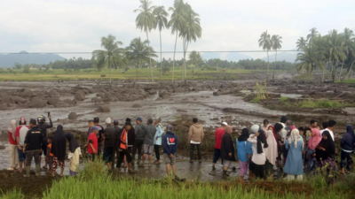 At least 37 lose lives as flash floods, cold lava drench Sumatra island