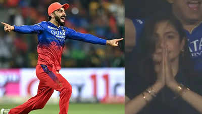 Watch: Anushka Sharma's reaction shows how desperately Virat Kohli and RCB wanted to win against Delhi Capitals