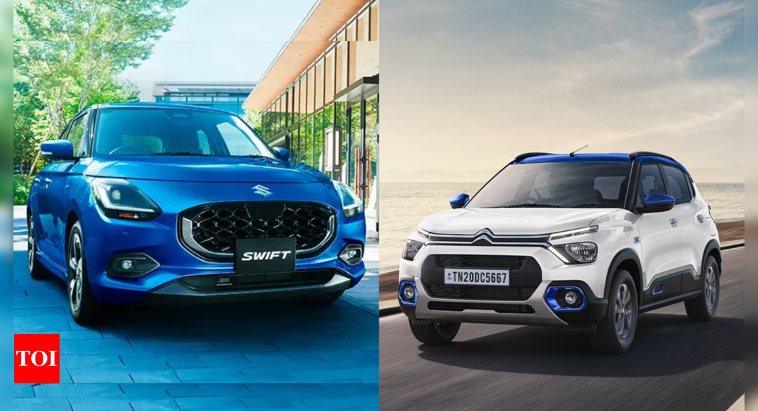 2024 Maruti Suzuki Swift vs Citroen C3: Price, safety, features and specifications compared