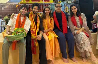 Rohit Saraf: Rohit Saraf Seeks Blessings at Siddhivinayak Temple with ...