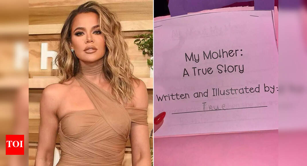 Khloé Kardashian reveals daughter True wrote a story about her for