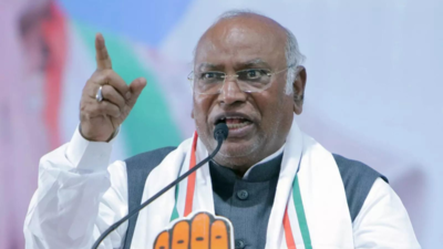 'Those who gave BJP chanda ...' : Congress president Mallikarjun Kharge ...