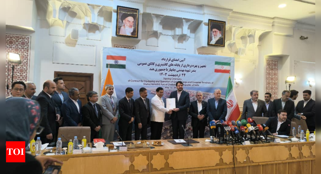 India inks 10-year deal to operate Iran's Chabahar port