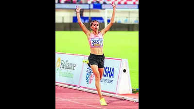 MP’s Deeksha breaks national record in women’s 1500m at Los Angeles event