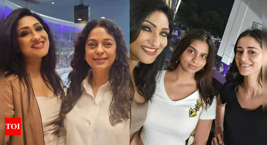 Rituparna Sengupta talks about meeting Juhi and Suhana Khan at IPL match |