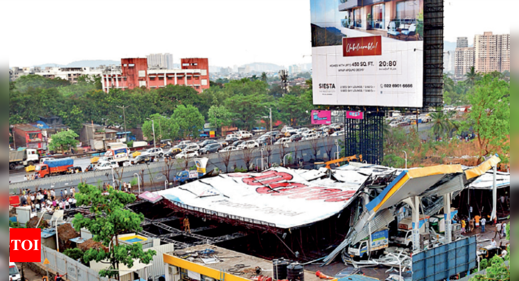 Who is Bhavesh Bhide, owner of hoarding that collapsed in Mumbai