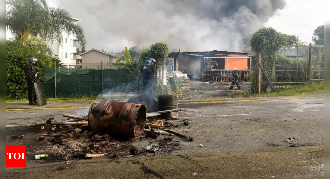 ‘Shots fired’ at security forces in New Caledonia riots | World News – Times of India