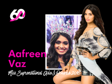 Aafreen Vaz's inspiring journey that began with her win at Femina Miss India