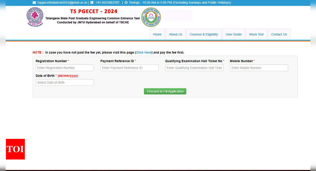 TS PGECET 2024 Application Correction Window Opens at pgecet.tsche.ac.in: Check what you can edit |