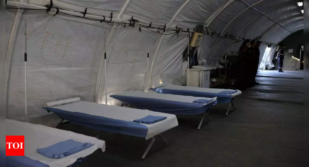 Red Cross sets up Rafah emergency field hospital